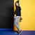 七格格2017春装新款抽绳七分袖连帽宽松短款套头卫衣女bf风潮X894(黑色 L)第3张高清大图
