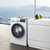 西门子(SIEMENS) 8KG滚筒白色超薄洗衣机 WH32A1X00W 智能除渍 1200转变频滚筒洗衣机(送货入户)第2张高清大图