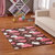 珊瑚绒地毯 卧室客厅茶几地毯垫加厚床边毯 吸水防滑地毯(1.2米x1.6米）(心心相印 1.2米x1.6米)第2张高清大图