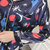 霓美舒 春秋季新款韩版开衫睡衣女长袖冰丝家居服少女仿真丝绸两件套装（144）(红色 XL)第4张高清大图