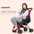 智儿乐婴儿推车可坐可躺轻便折叠四轮避震新生儿婴儿车双向宝宝手推车(中国红)第2张高清大图