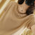 夏季新款纯棉女圆领套头短袖上衣镂空百搭纯色内搭薄款针织打底衫 JRGD023(姜黄色 XL)第3张高清大图