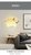 床头灯卧室壁灯客厅背景墙灯简约现代创意2021新款茶楼中式过道灯(扇形蓝牙壁灯)第2张高清大图