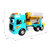 酷米玩具 儿童玩具车惯性工程车可升降汽车路灯维修登高车城市建设者-可升降登高车 KM6003/B(青色 版本)第2张高清大图