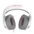 漫步者（EDIFIER）G4 PRO HECATE USB7.1声道电竞游戏耳机 头戴式 带线控 绝地求生耳机 吃鸡耳机 粉白色第5张高清大图