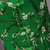 2017春夏新款修身假两件套印花圆领七分袖仿真丝显瘦中长款连衣裙(绿色 XL)第4张高清大图