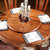 品尚美家 实木餐桌餐椅套装组合金丝檀木家具全实木圆桌餐台802 金丝檀(一桌八椅)第2张高清大图