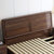 恒兴达 新中式虎斑木实木床1.5米现代简约小户型储物床高端轻奢1.8米主卧双人床(1.5*2米胡桃色 床+床头柜*2)第7张高清大图