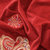 轻奢牛奶绒床笠四件套冬季加厚珊瑚绒法兰绒夹棉床套床罩被套(大红)第7张高清大图