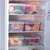 冰箱收纳盒保鲜盒套装塑料密封盒可饺子冷冻盒食品水果饭盒(北欧粉 2个装)第3张高清大图