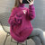 女式时尚针织毛衣9417(粉红色 均码)第4张高清大图