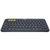 罗技（Logitech）K380多设备蓝牙键盘 平板IPAD键盘 时尚便携 超薄巧克力按键 蓝牙鼠标伴侣 深灰色第3张高清大图