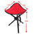 凹凸 折叠椅 休闲椅 钓鱼凳 沙滩椅 钓鱼椅（大号） AT6706(红色)第4张高清大图