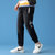 传奇保罗蓝色牛仔裤男夏季薄款2021年新款裤子潮流牌直筒宽松男士休闲长裤（M-4XL）812301(黑色 3XL)第3张高清大图
