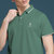 传奇保罗夏季男士短袖t恤半袖潮牌体恤polo衫翻领薄款上衣服（M-3XL）ZNM810(绿色 M)第5张高清大图
