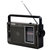 德生(Tecsun) R-304 便携式高灵敏度 调频/中波/短波 收音机 黑色第3张高清大图