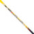 红双喜全碳素铝合金羽毛球拍红超轻单拍专业耐用型超轻G510A(黄色 单只)第4张高清大图