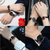 绅度情侣手表一对简约防水石英表真皮带男女腕表时尚复古手表SD9005L玫壳黑(玫壳黑)第5张高清大图