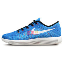 2017耐克男鞋春季新款多颜色多色彩LUNAREPIC FLYKNIT登月8代飞线减震跑步鞋休闲运动鞋子843764系列(蓝色 44)