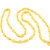传世美钰 黄金项链 足金男士橄榄珠项链(约27.11)第5张高清大图