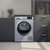 西门子（SIEMENS）WT47URH80W 热泵烘干 自清洁冷凝烘干机(银色 9公斤)第5张高清大图