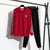 洋气2021春季新款运动套装胖mm大码卫衣女显瘦休闲服两件套52535(红色 L)第5张高清大图