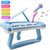 金丝维尔多功能电子琴带唛克风 婴幼儿早教音乐玩具(粉色)第5张高清大图
