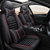 2021新款比亚迪元Pro全包汽车坐垫BYD元ev360专用四季通用座椅套(咖色标准全皮P810(全包))第2张高清大图