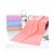 珊瑚绒切边毛巾珊瑚绒花边浴巾家用素色毛巾浴巾(咖啡色)第3张高清大图