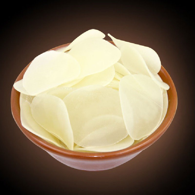 古福虾片油炸原料自己炸生虾片80后零食100克1袋小时候原味虾片(一袋