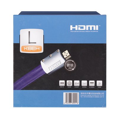 开博尔L-HDMI镀金线（2M）