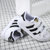 Adidas阿迪达斯三叶草大童鞋 经典款贝壳头金标运动板鞋休闲鞋EF4838(白色 30.5)第2张高清大图