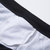 男士泳衣 专业泳裤平角泡温泉 时尚大码黑色印花游泳装备(黑白色 L)第4张高清大图