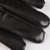 朵迪雅尚新款男士皮手套薄款手套秋冬季骑车摩托车防寒保暖触摸屏手套(黑色)第5张高清大图