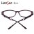 恋上 LianSan 眼镜架 超轻 TR-90 防紫外线 防辐射 眼镜框架(8620C3)第2张高清大图