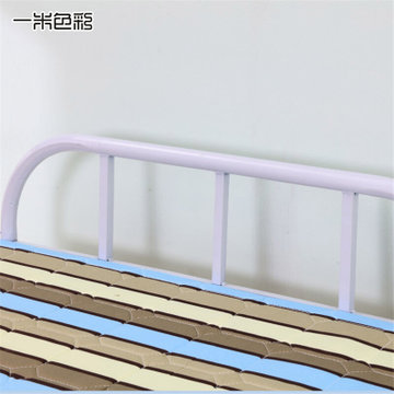 一米色彩 折叠床单人床午休床行军床铁艺床1.2米双人床陪护床简易床 免安装 T501(宽0.8米长1.9米)