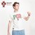 葡萄牙国家队官方商品丨白色纯棉简约标语T恤C罗球迷欧洲杯款(花色 XL)第3张高清大图