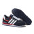 Adidas阿迪达斯NEO新款复古跑鞋运动鞋网面男鞋女鞋情侣鞋(深蓝白 43)第3张高清大图