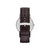 专柜正 品 Emporio Armani AR2480阿玛尼棕色裂纹真皮石英男士手表(棕色 皮带)第3张高清大图