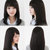 美元素假发 女 气质型真发长发型 女士假发套mr044(x5手织顶心深棕色)第4张高清大图