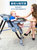 teknum宝宝餐椅可折叠多用途便携式儿童婴儿椅子饭桌吃饭餐桌座椅(墨绿色【PU坐垫尊享版】 默认版本)第3张高清大图
