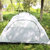 易路达双层铝杆帐篷YLD-ZD-005便携轻盈登山防风雨帐篷3-4人野营度假郊游帐篷(绿色)第4张高清大图