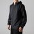 Adidas阿迪达斯外套男装 春季新款跑步训练健身运动服透气舒适风衣连帽夹克DN8763(黑色 XL)第5张高清大图