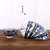 （两个装）日式陶瓷功夫茶具小茶杯单杯仿古青花瓷斗笠杯个人品茗杯主人杯(四叶草 口径8.5cm 高3.5cm)第3张高清大图