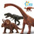 活石 仿真恐龙世界  恐龙世界模型玩具 野生动物套装玩偶玩具(霸王龙（盒装）)第4张高清大图