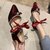 SUNTEK尖头单鞋女粗跟2021年春季新款时尚珍珠小香风百搭浅口法式高跟鞋(36 升级加固版 米色.)第4张高清大图
