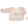 良良 婴幼儿麻棉环保罩衣（大号） LLF04-2(绿色 49*40cm)