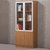 巢湖新雅 XY-A016 办公家具现代简约组合书柜木质文件柜（多色可选）(多色可选 铝合金左三门)第4张高清大图