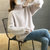女式时尚针织毛衣9521(粉红色 均码)第4张高清大图