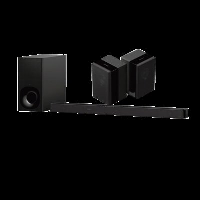 索尼（SONY） HT-Z9F+SR-Z9F 无线蓝牙回音壁家庭影院电视音响杜比全景声7.1.2 后置无线环绕套装(黑色 官方标配)